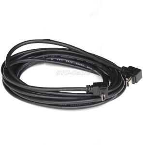 USB 2.0 vinkel Mini-B till vinkel Mini-B-kabel