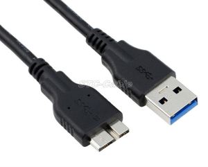 USB 3.0 en hane till Micro B hane kabel